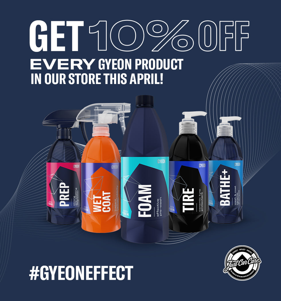 10% Off All Gyeon Products | Just Car Care Discount