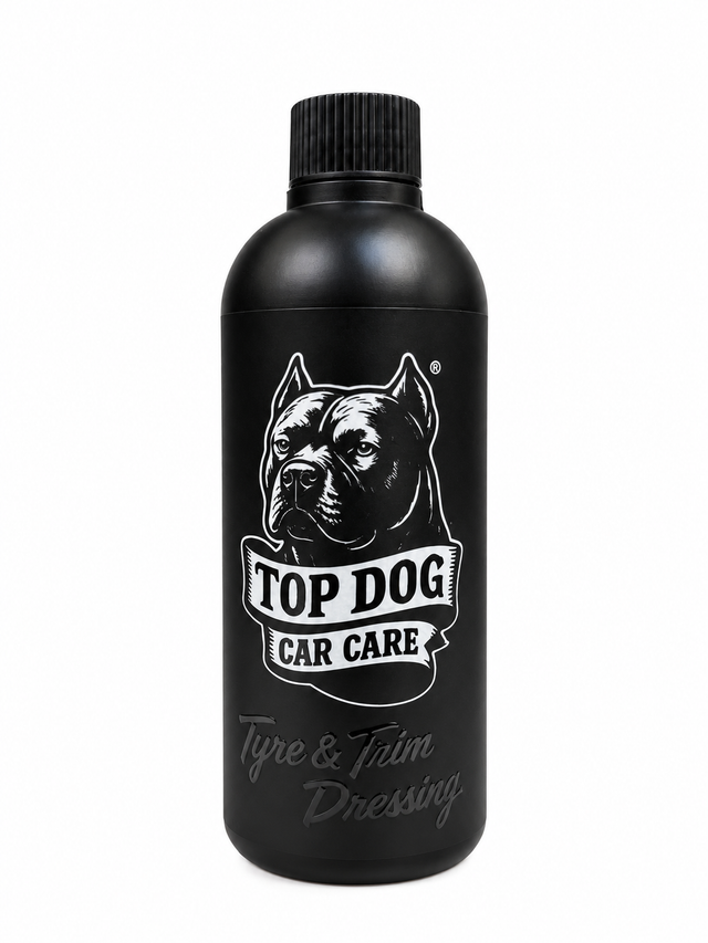 Top Dog Tyre & Trim Dressing 500ml | Rubber, Plastic, Engine Bays