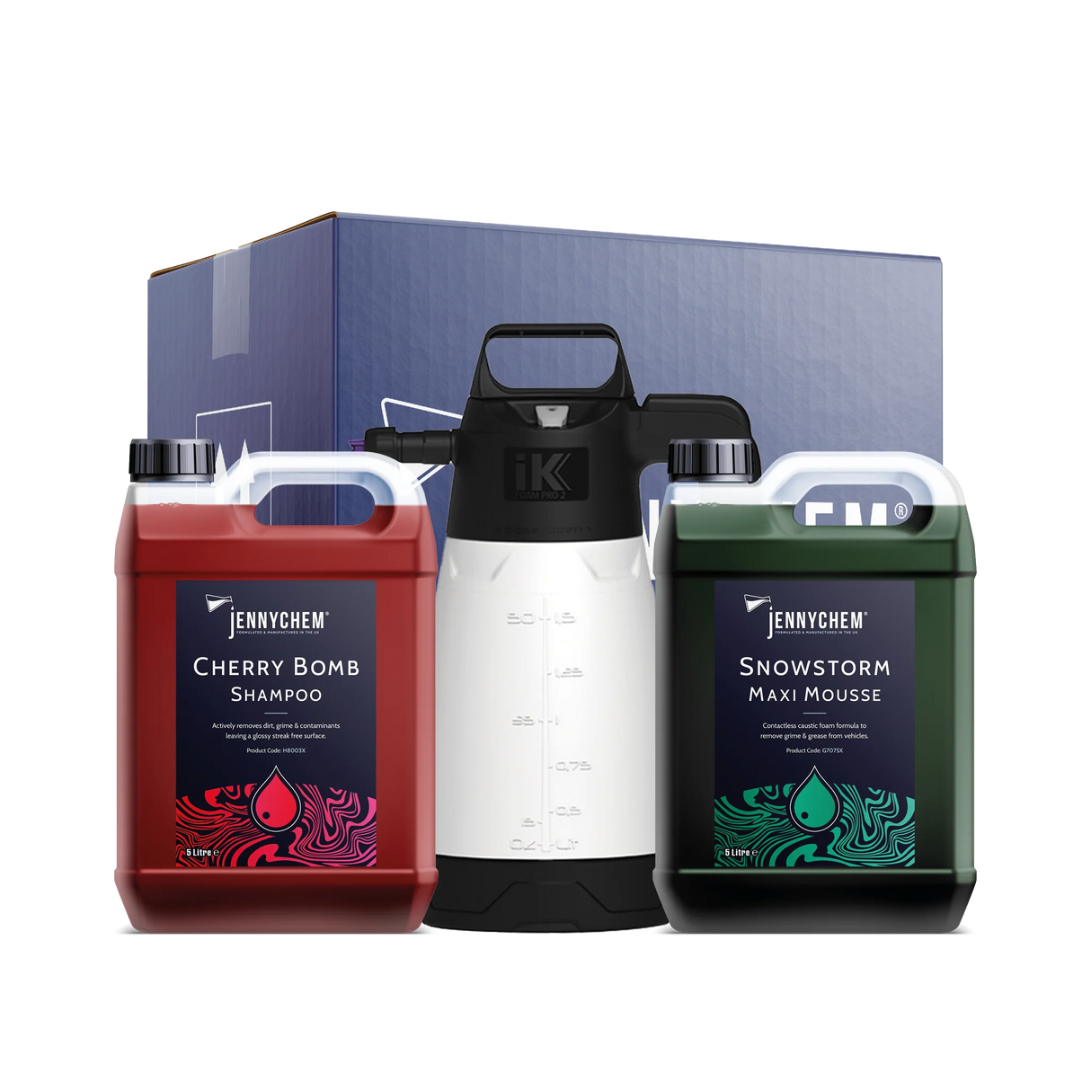 Jennychem Foaming Pump Sprayer Bundle 5L