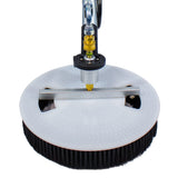 Aquaspray® Rotary Solar Panel/Roof Cleaning Brush With 18ft Telescopic Lance