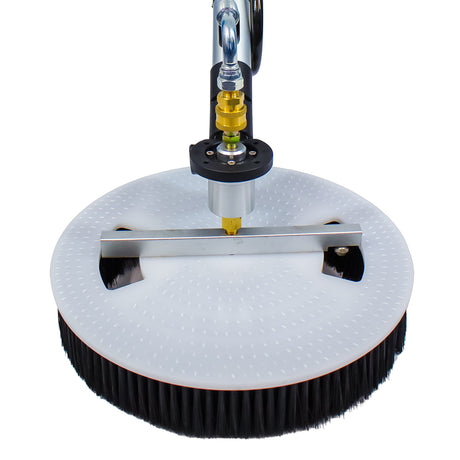 Aquaspray® Rotary Solar Panel/Roof Cleaning Brush With 18ft Telescopic Lance