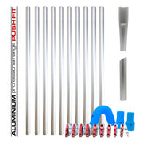 Gutter Vacuum Pole Kits Lightweight Aerospace Aluminium