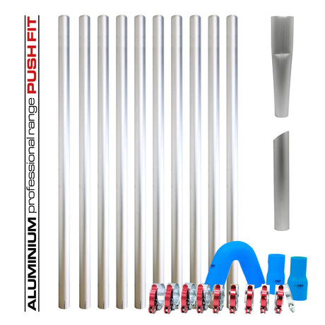 Gutter Vacuum Pole Kits Lightweight Aerospace Aluminium