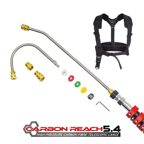 Carbon Reach 5.4 Metre Telescopic Carbon Fibre Lance