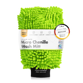 Chemicalworkz Chenille Wash Mitt - Green