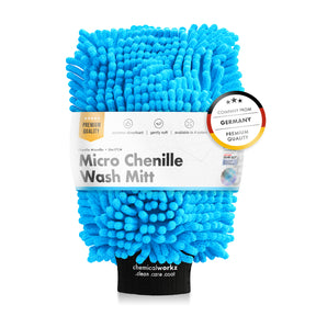 Chemicalworkz Chenille Wash Mitt - Blue
