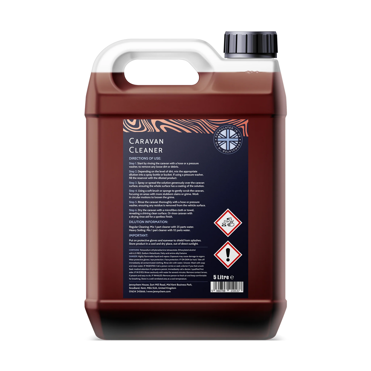 Jennychem Caravan Cleaner 5L | Remove Algae & Dirt With Ease