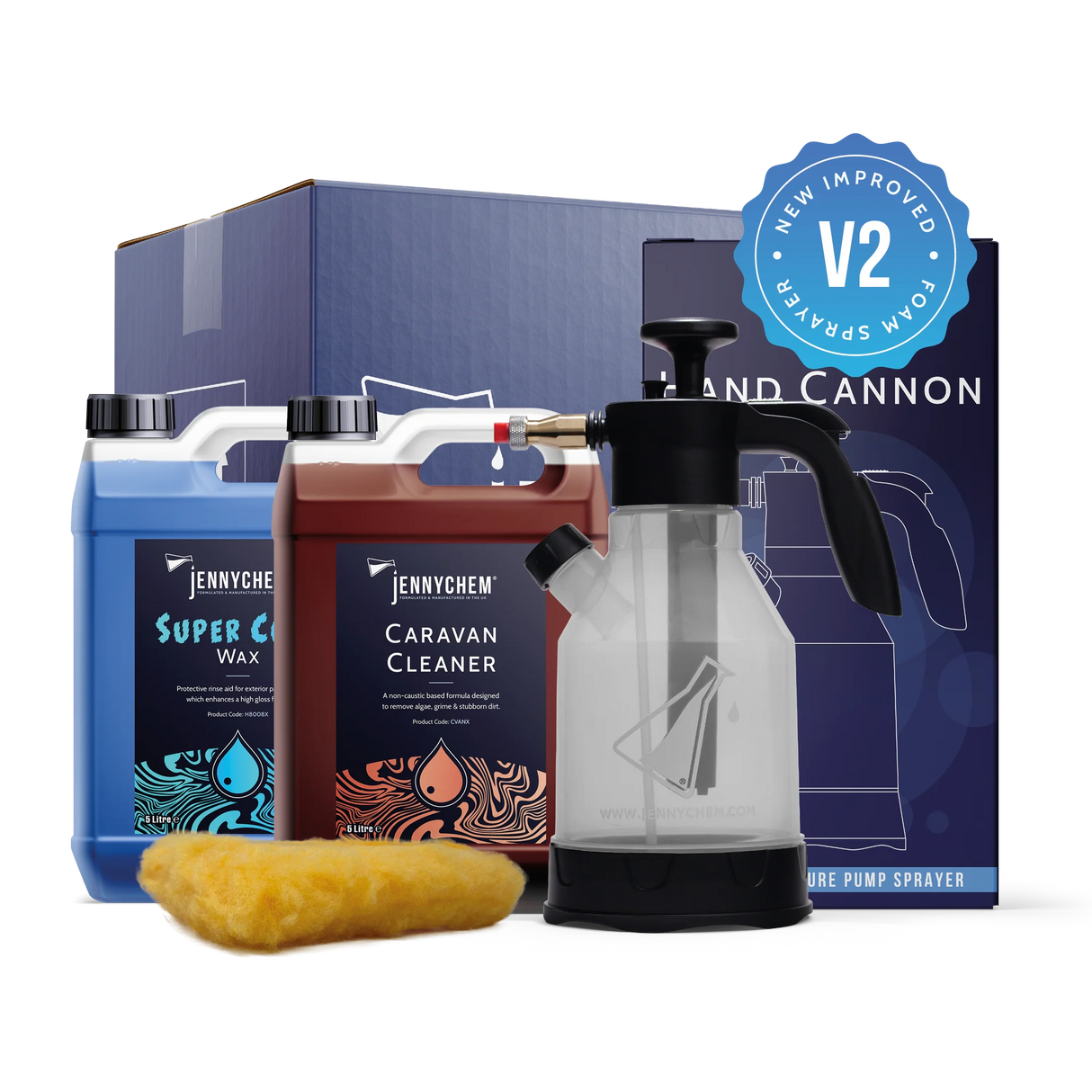 Jennychem Caravan Cleaning Kit | Clean & Protect Your Caravan