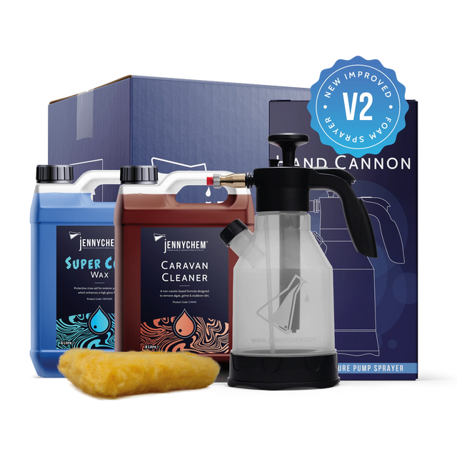 Jennychem Caravan Cleaning Kit | Clean & Protect Your Caravan