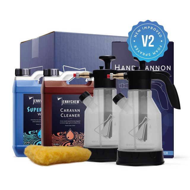 Jennychem Caravan Cleaning Kit (Sprayers x2)