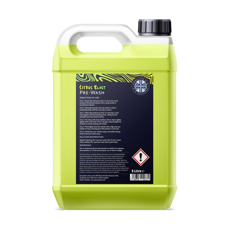 Jennychem Citrus Blast Pre Wash | Citrus Degreaser Pre Wash 5L
