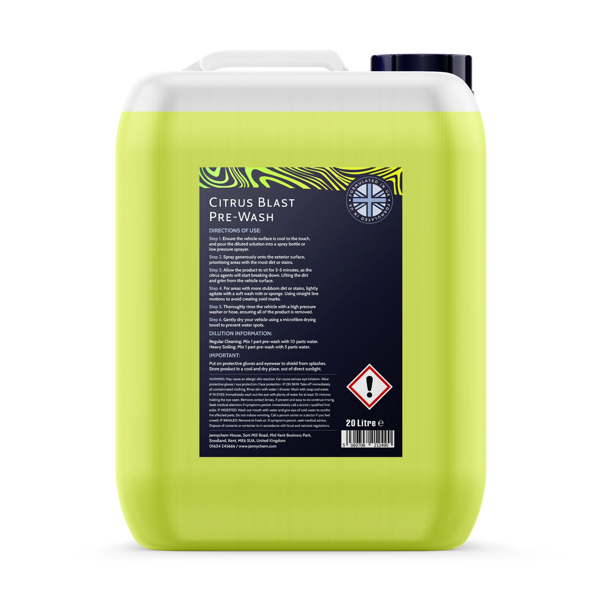 Jennychem Citrus Blast Pre Wash 20L