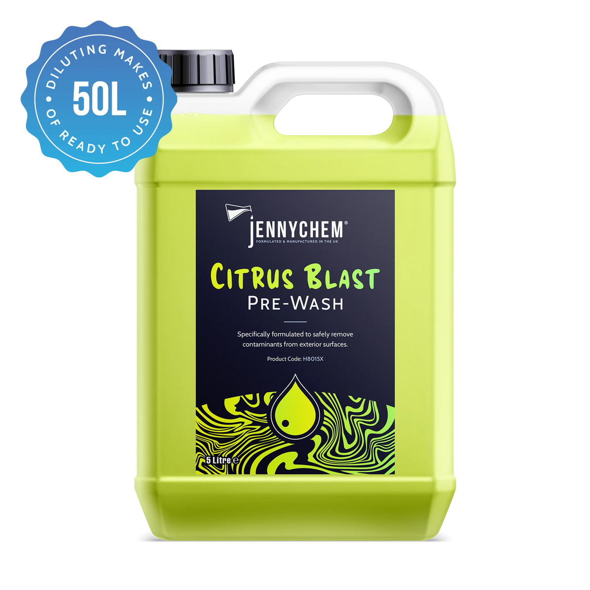 Jennychem Citrus Blast Pre Wash  | Citrus Degreaser Pre Wash 5L