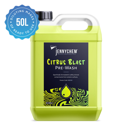 Jennychem Citrus Blast Pre Wash  | Citrus Degreaser Pre Wash 5L