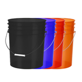 20L Wash Bucket - Clear (Various Colours)