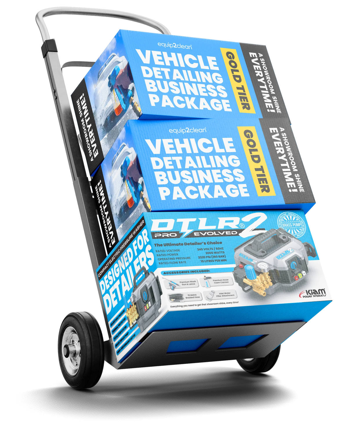 Gold Car Detailing Business Start-Up Package
