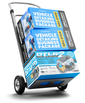 Gold Car Detailing Business Start-Up Package