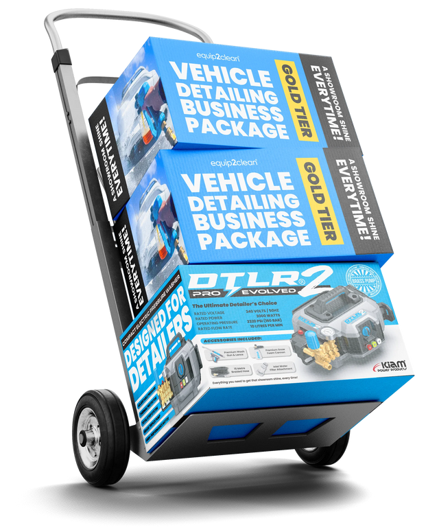 Gold Car Detailing Business Start-Up Package