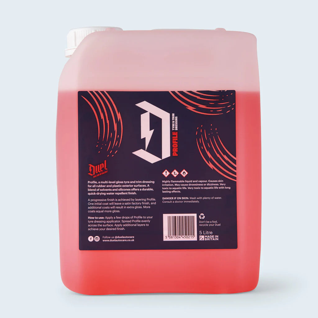 Duel Profile Tyre & Trim Dressing | High Gloss Rubber & Trim Dressing