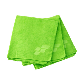 Fibregloss Green Dailydriver Multi-Purpose Microfibre Towels | 3 Pack All Purpose Microfibre Cloths 430GSM
