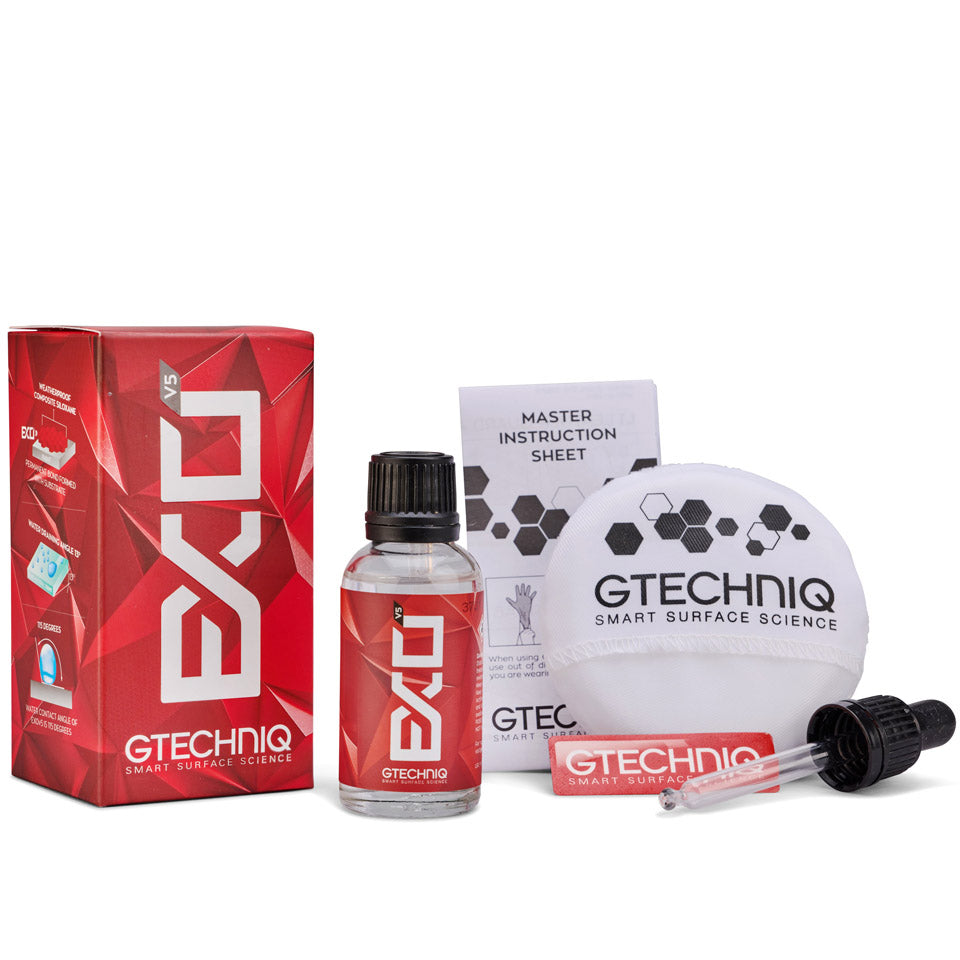 Gtechniq EXO V5 Ceramic Coating 30ml | High Gloss Finish