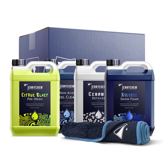 Jennychem Detailing Essentials Kit | Clean & Protect Your Vehicle