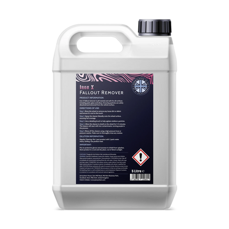 Jennychem Iron X Fallout Remover | For Wheels & Paintwork 5L