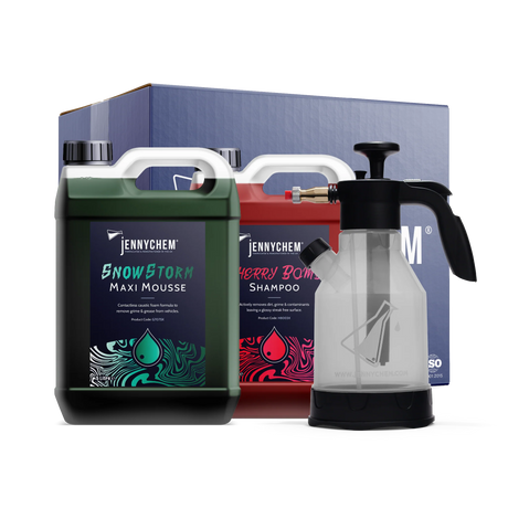 Jennychem Foaming Pump Sprayer Bundle | Perfect Deep Clean 5L