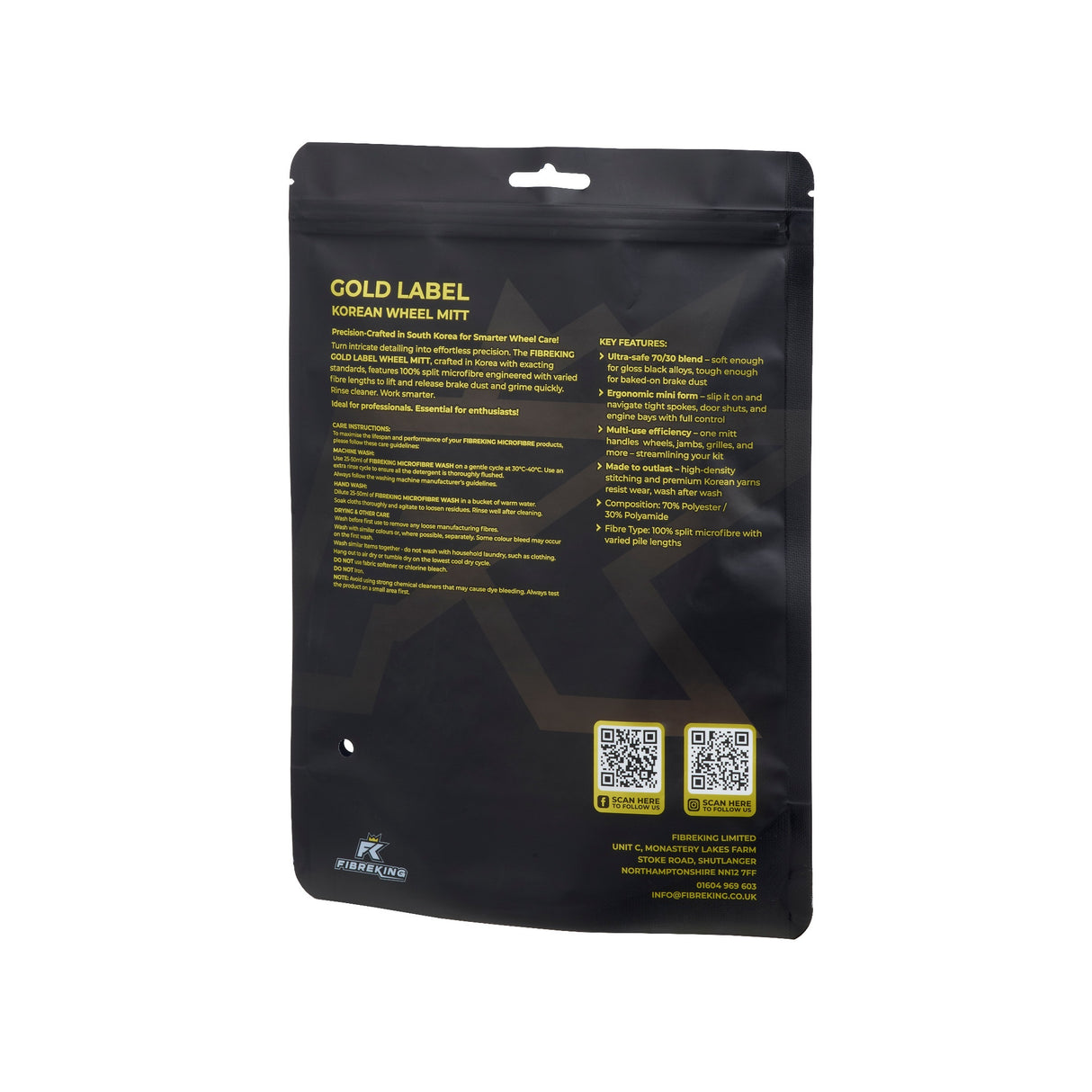 Fibreking Gold Label Korean Wheel Mitt