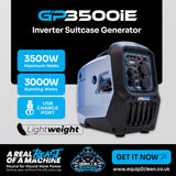 Gorilla Power 3500W Inverter Suitcase Generator - GP3500i
