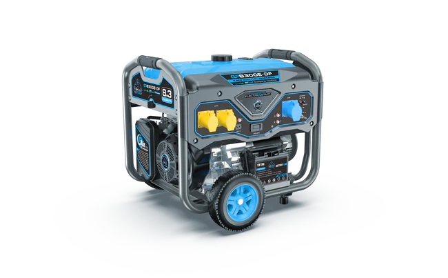 Gorilla Power 8300W Dual-Fuel Generator with Electric Start - GP8300E-DF - High-Capacity & Reliable Power