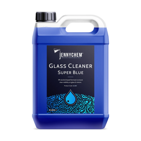 Jennychem Glass Cleaner Super Blue 5L | IPA Based Formula