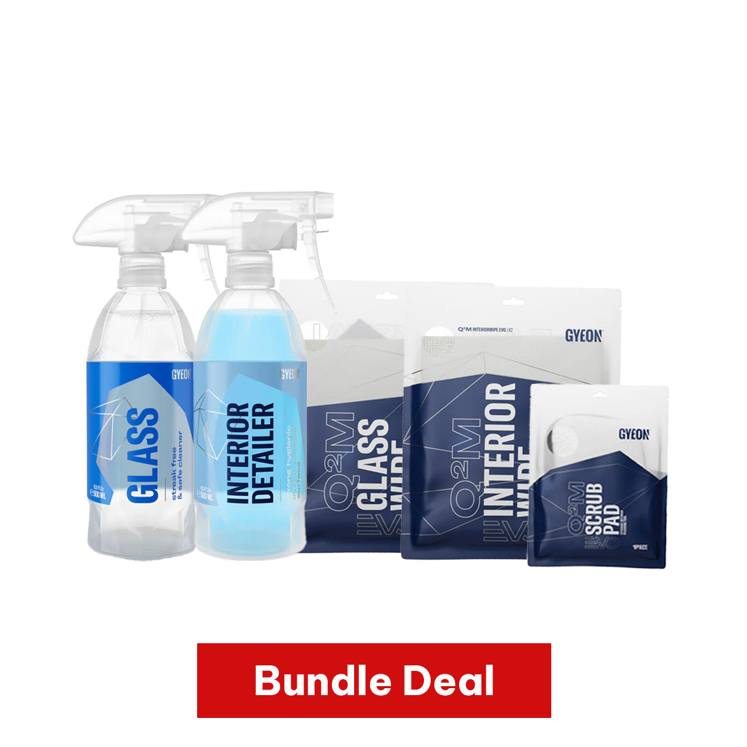 Gyeon Interior Cleaning Kit | Car Interior & Glass Care 500ml