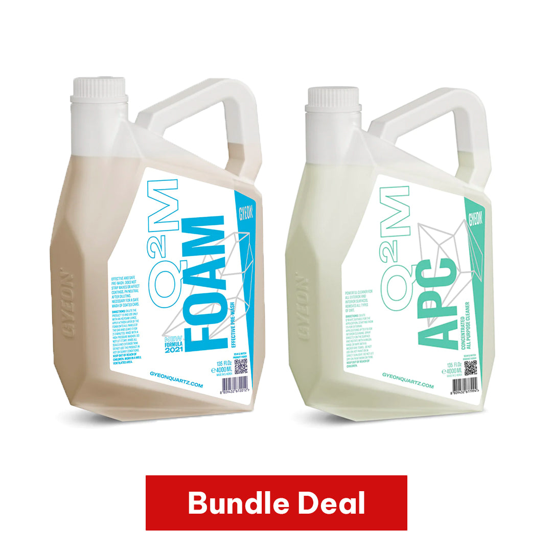Gyeon Essentials Pre Wash Bundle 4L | Foam & APC Pre Wash Kit