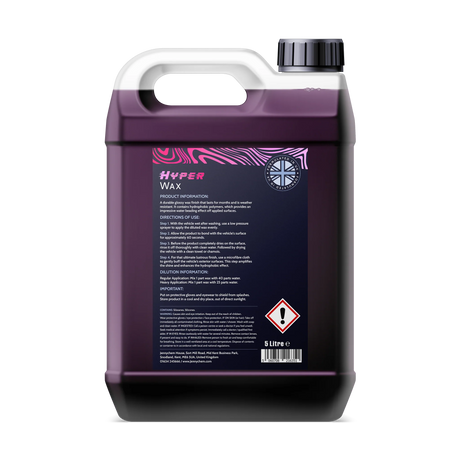 Jennychem Hyper Wax | Instant Wax & Sealant 5L