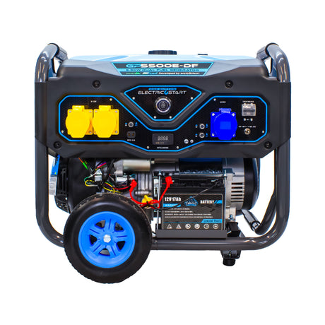 Gorilla Power 5500W Dual-Fuel Generator with Electric Start GP5500E-DF