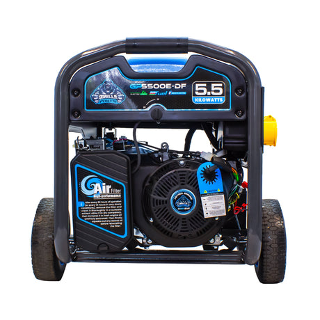 Gorilla Power 5500W Dual-Fuel Generator with Electric Start GP5500E-DF