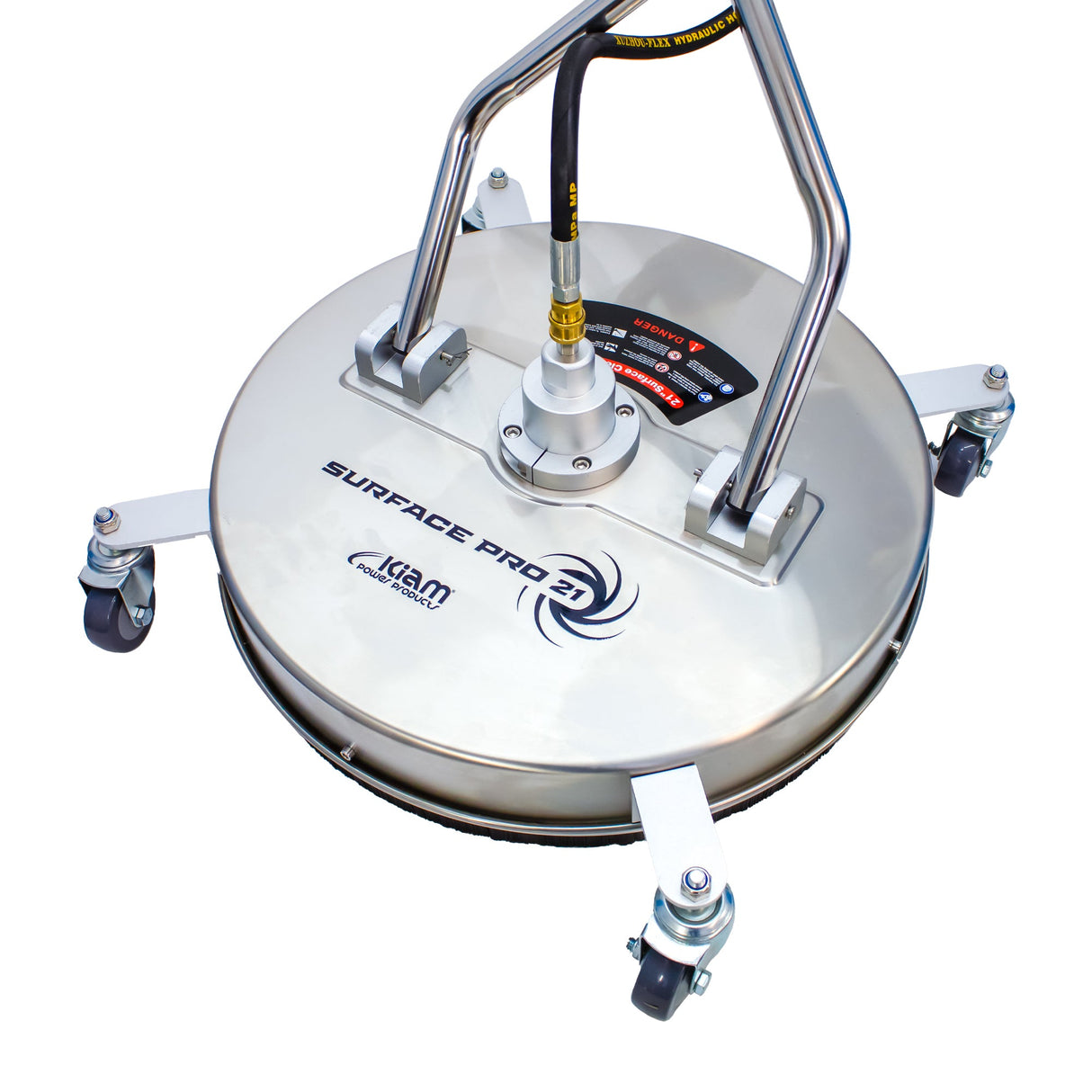 Kiam SurfacePro 21 Rotary Floor Steel Flat Surface Cleaner 21"