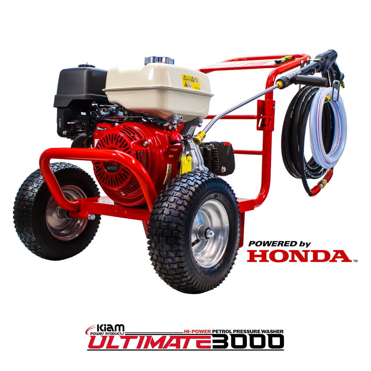 Kiam 3000P Petrol Pressure Washer Honda GX200 Engine 3000 PSI 13 LPM