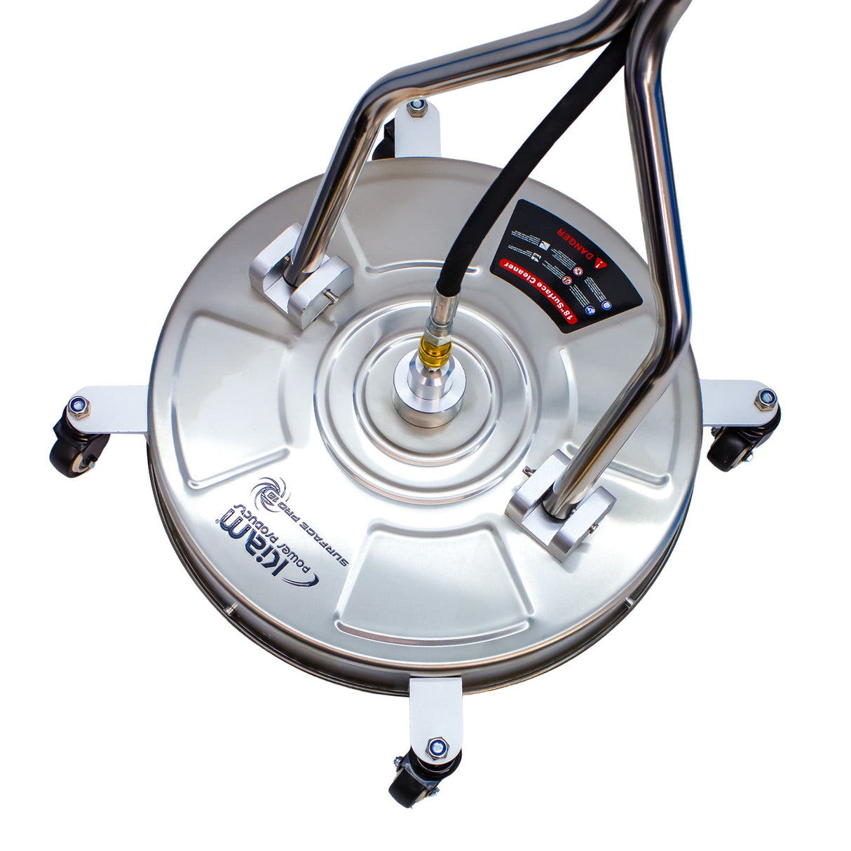 Kiam SurfacePro 18 Rotary Floor Steel Flat Surface Cleaner 18"