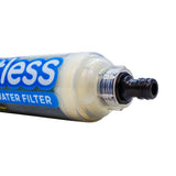 Spotless Inline Water Filter. Colour Changing DI-Resin