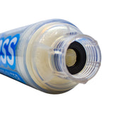 Spotless Inline Water Filter. Colour Changing DI-Resin