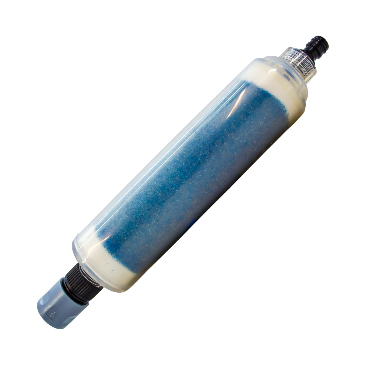 Spotless Inline Water Filter. Colour Changing DI-Resin
