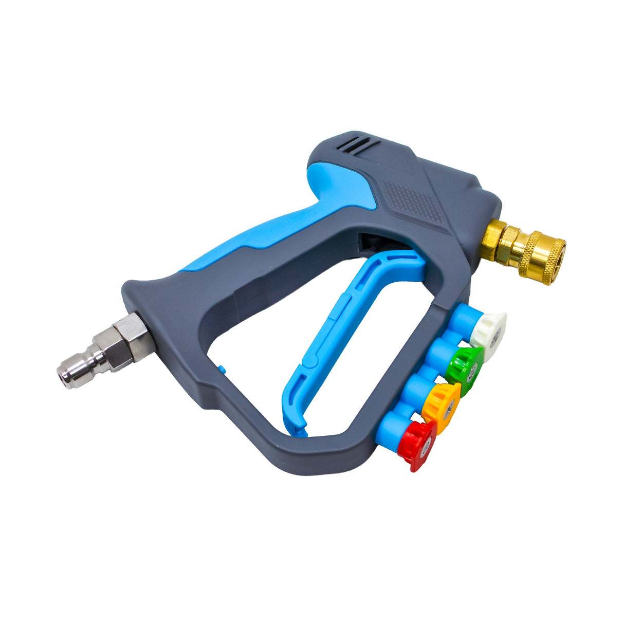 High Pressure Trigger Gun | 5300 PSI + 4 Fan Jet Nozzles
