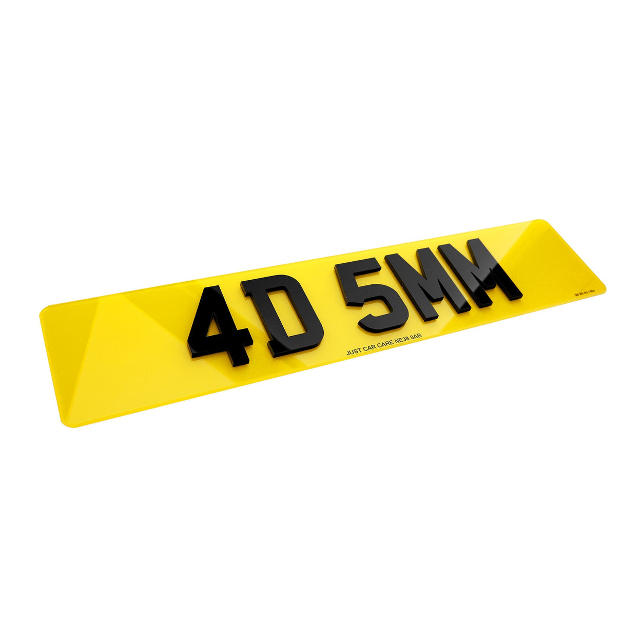 4D 5MM Number Plates