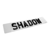 Shadow Number Plates