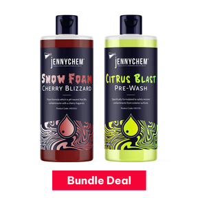 Jennychem Kit Car Cleaning Bundle | Snow Foam Pre Wash Bundle