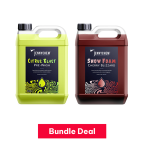 Jennychem Kit Car Cleaning Bundle | Snow Foam Pre Wash Bundle 5L