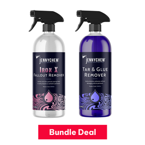 Jennychem Decontamination Bundle | Iron  Remover & Tar Remover