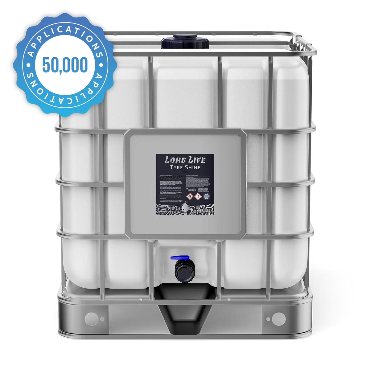 Jennychem Long Life Tyre Shine 1000L | All Purpose Tyre & Trim Dressing